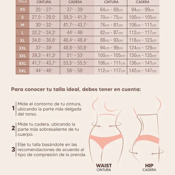 New Stagmi Colombianas Faja SMI2004 Waist Trainer con Algas Marinas Seaweed 2XL! - Picture 13 of 15